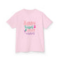 Bunny Kisses & Easter Wishes Kids Easter Shirt | Cute Easter Tee