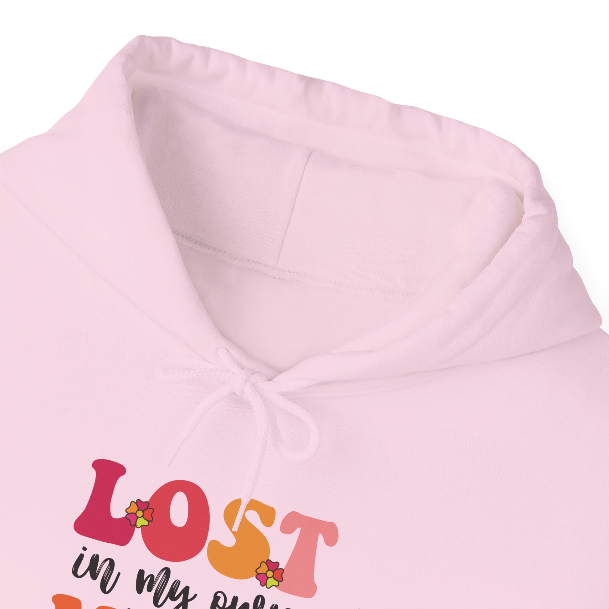 Hoodie LOST in my own MIND Hoodie – Retro ADHD Graphic Hoodie