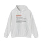 ADHD (Noun) Definition – Funny ADHD Hoodie with Positive Traits