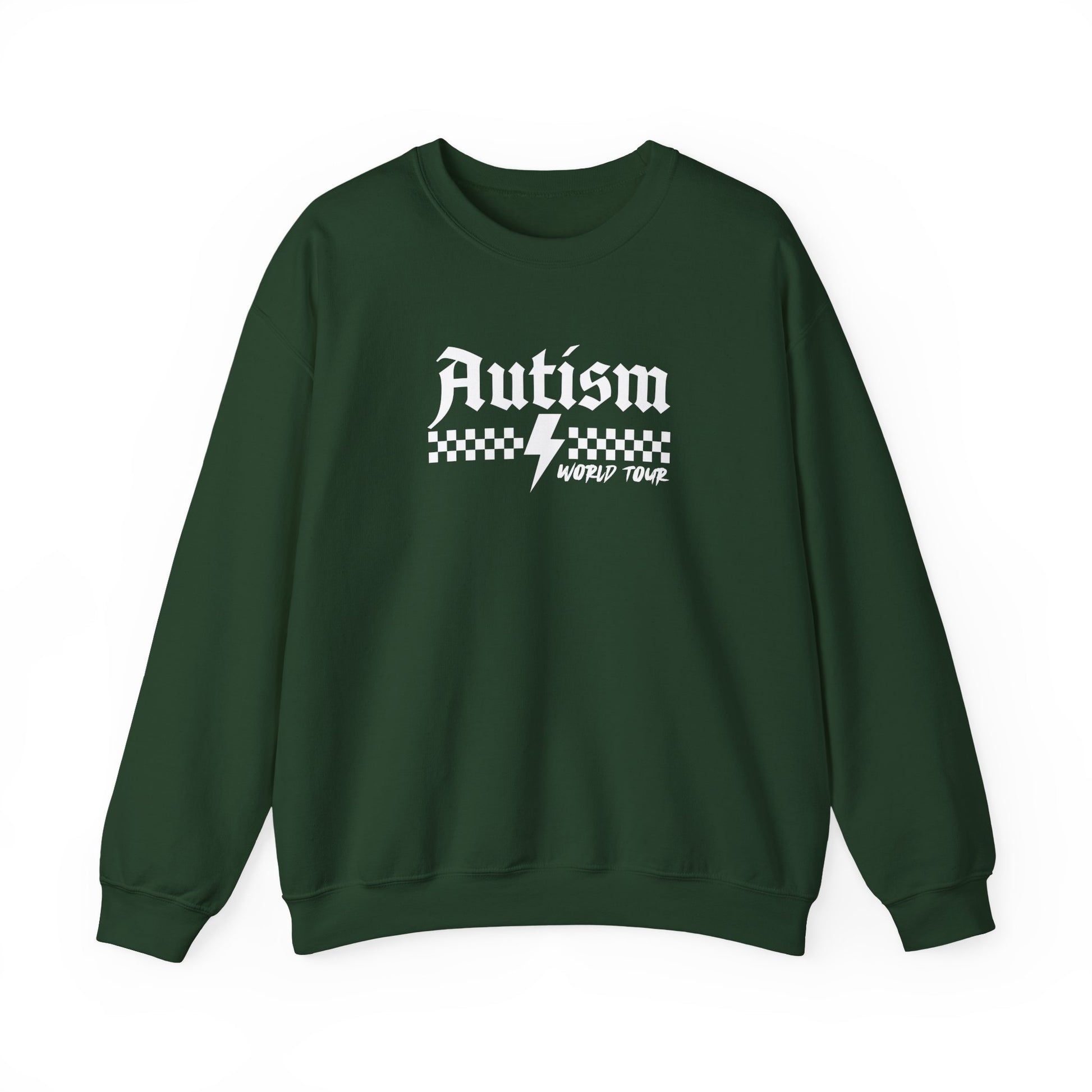 Sweatshirt Autism Awareness World Tour Statement Autism Sweatshirt