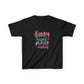 Black Bunny Kisses & Easter Wishes Kids Easter Shirt | Cute Easter Tee