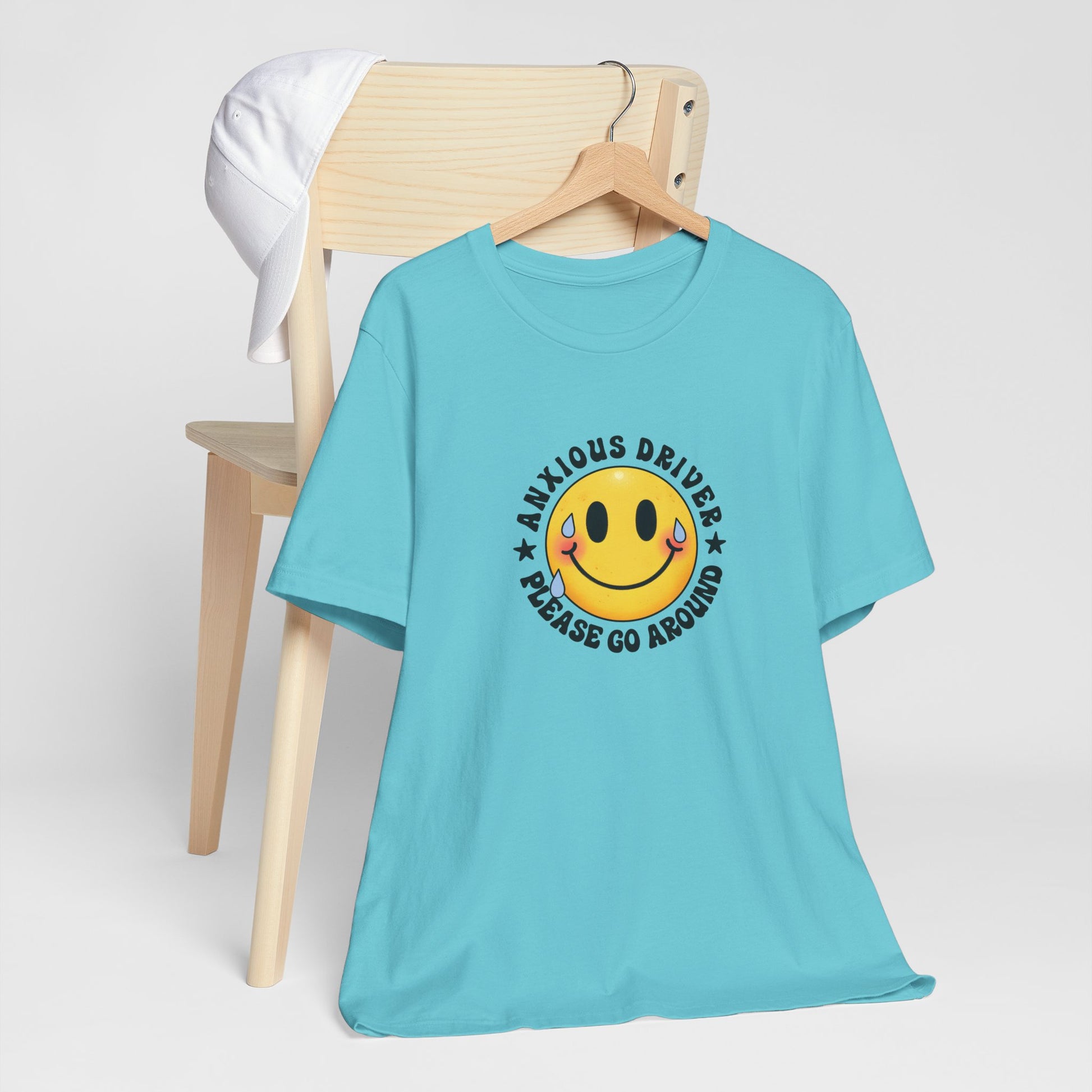 T-Shirt Anxious Driver Please Go Around – Social Anxiety Driving Shirt