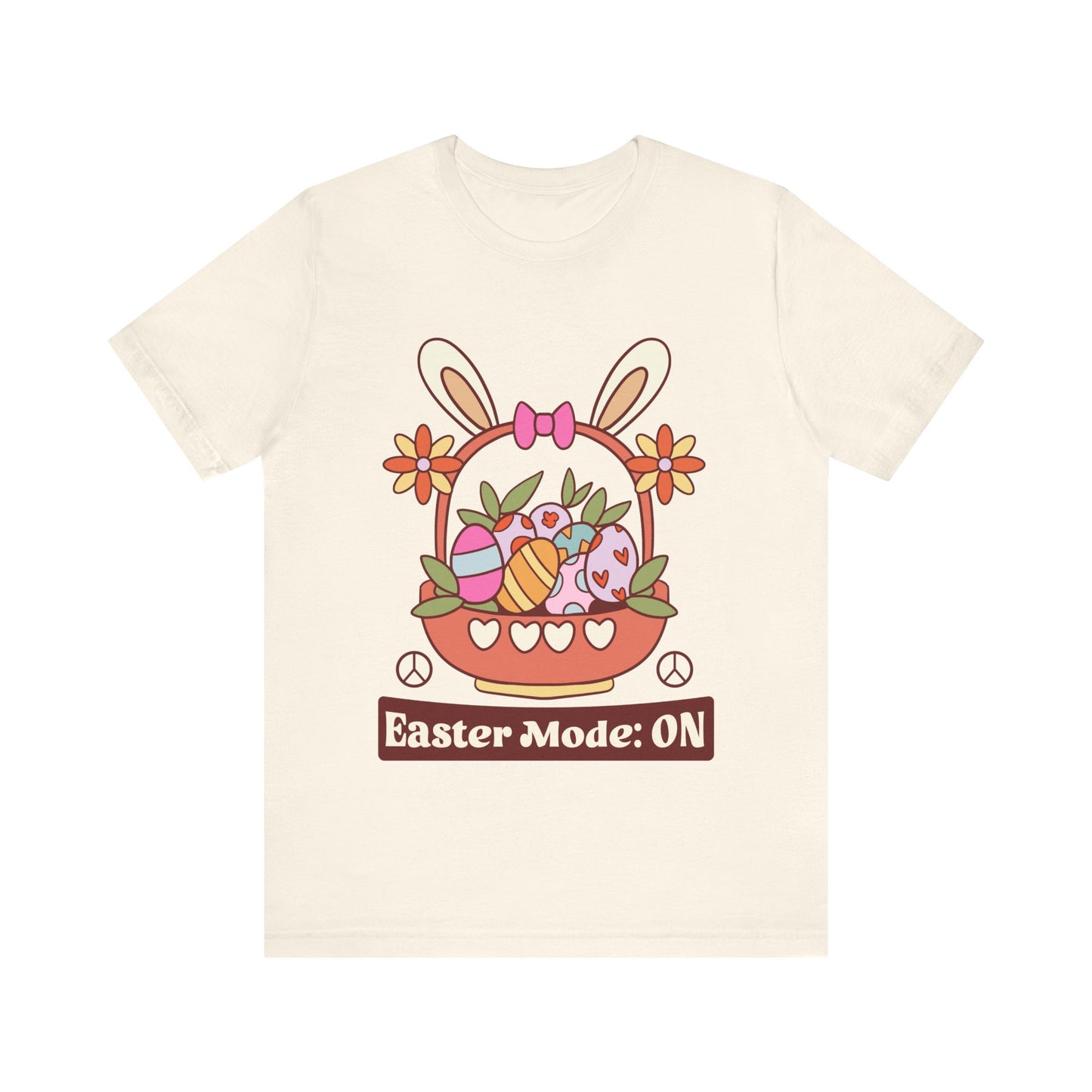 Natural Easter Mode: ON Easter Shirt | Funny & Trendy Women's Easter Tee
