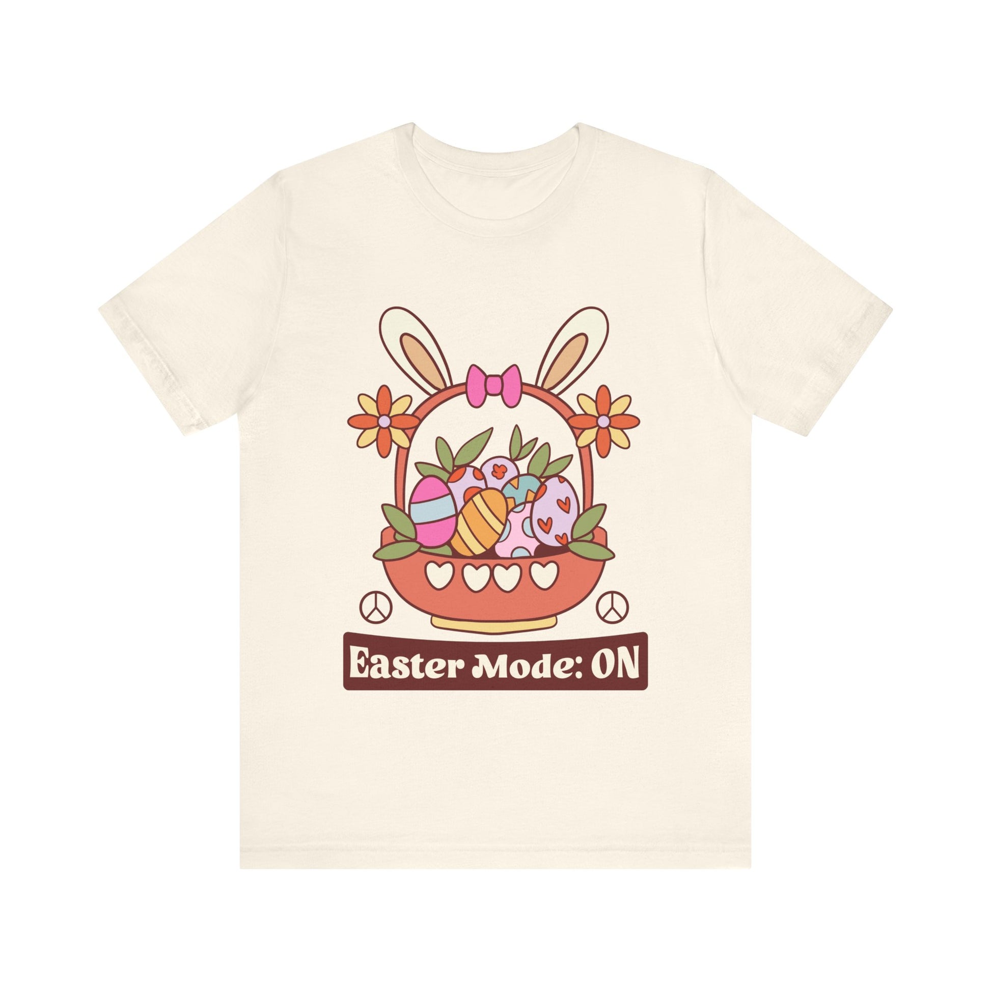 Natural Easter Mode: ON Easter Shirt | Funny & Trendy Women's Easter Tee