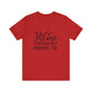 Red Mother’s Day Gift Tee – Home Is Where My Mom Is Shirt
