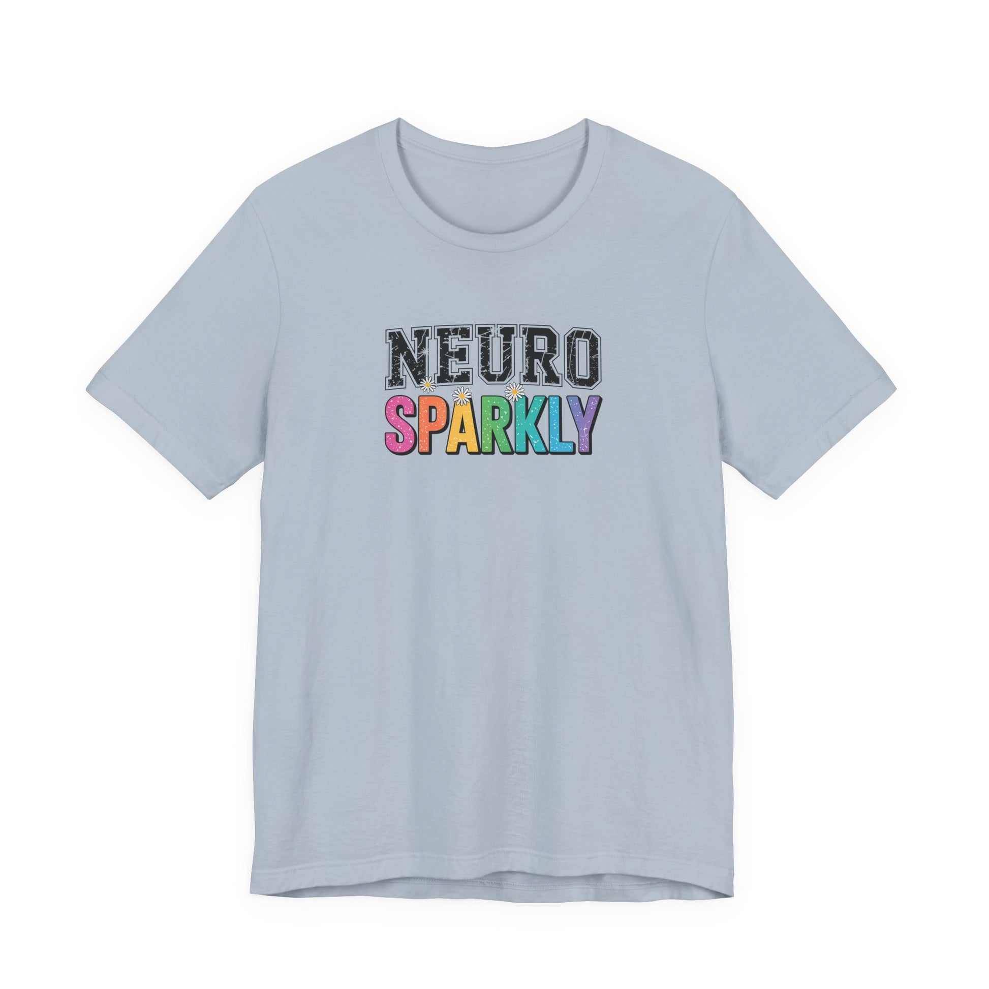 T-Shirt NEURO SPARKLY – Colorful ADHD T Shirt for Women & Young Adults