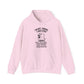 Hoodie I'M NOT DEMURE – Funny ADHD Hoodie with Ghost and Cat Design