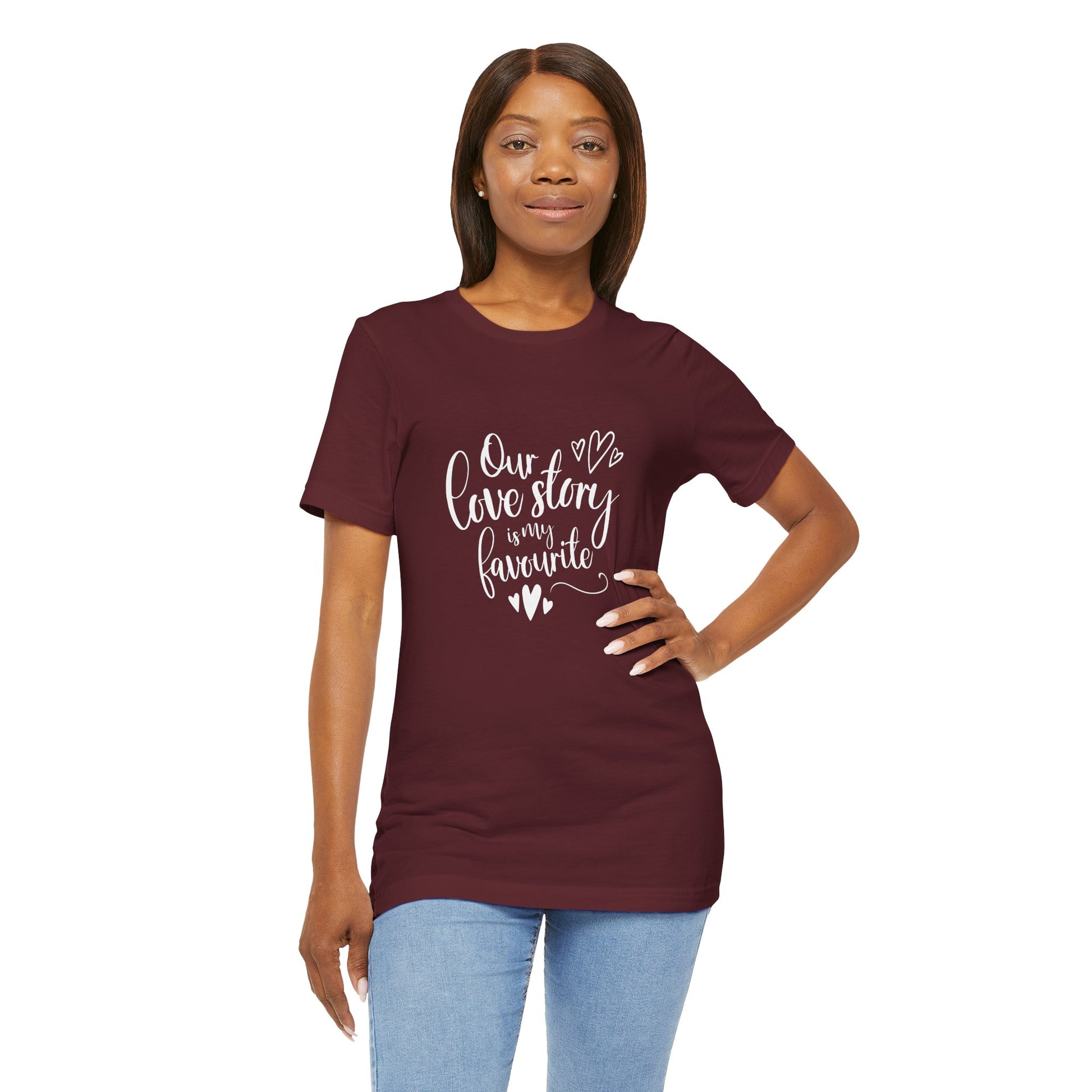 Couples Gift Shirt – Our Love Story Is My Favorite Tee