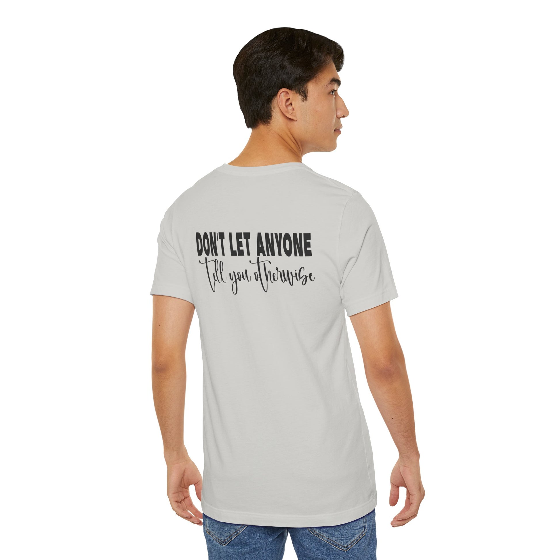 You Are Enough – Silver You Are Enough Shirt for Mental Health Support
