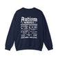 Sweatshirt Autism Awareness World Tour Statement Autism Sweatshirt