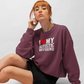 Sweatshirt I Love My Autistic Boyfriend Autism Sweatshirt for Women