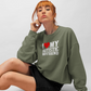Sweatshirt I Love My Autistic Boyfriend Autism Sweatshirt for Women