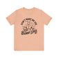 Heather Peach Easter Fitness Shirt – Bunny Gains No Days Off Unisex Tee