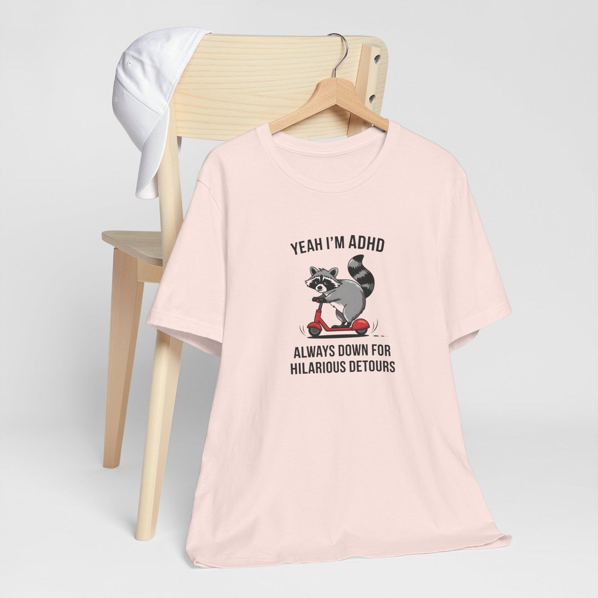T-Shirt YEAH I’M ADHD T-Shirt – Funny ADHD Detour Cartoon Shirt