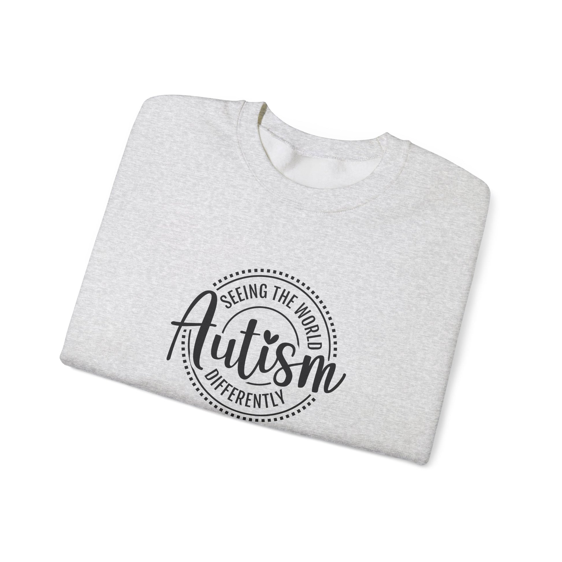 Sweatshirt Seeing the World Differently Autism Sweatshirt for Women & Teens
