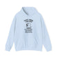 Hoodie I'M NOT DEMURE – Funny ADHD Hoodie with Ghost and Cat Design