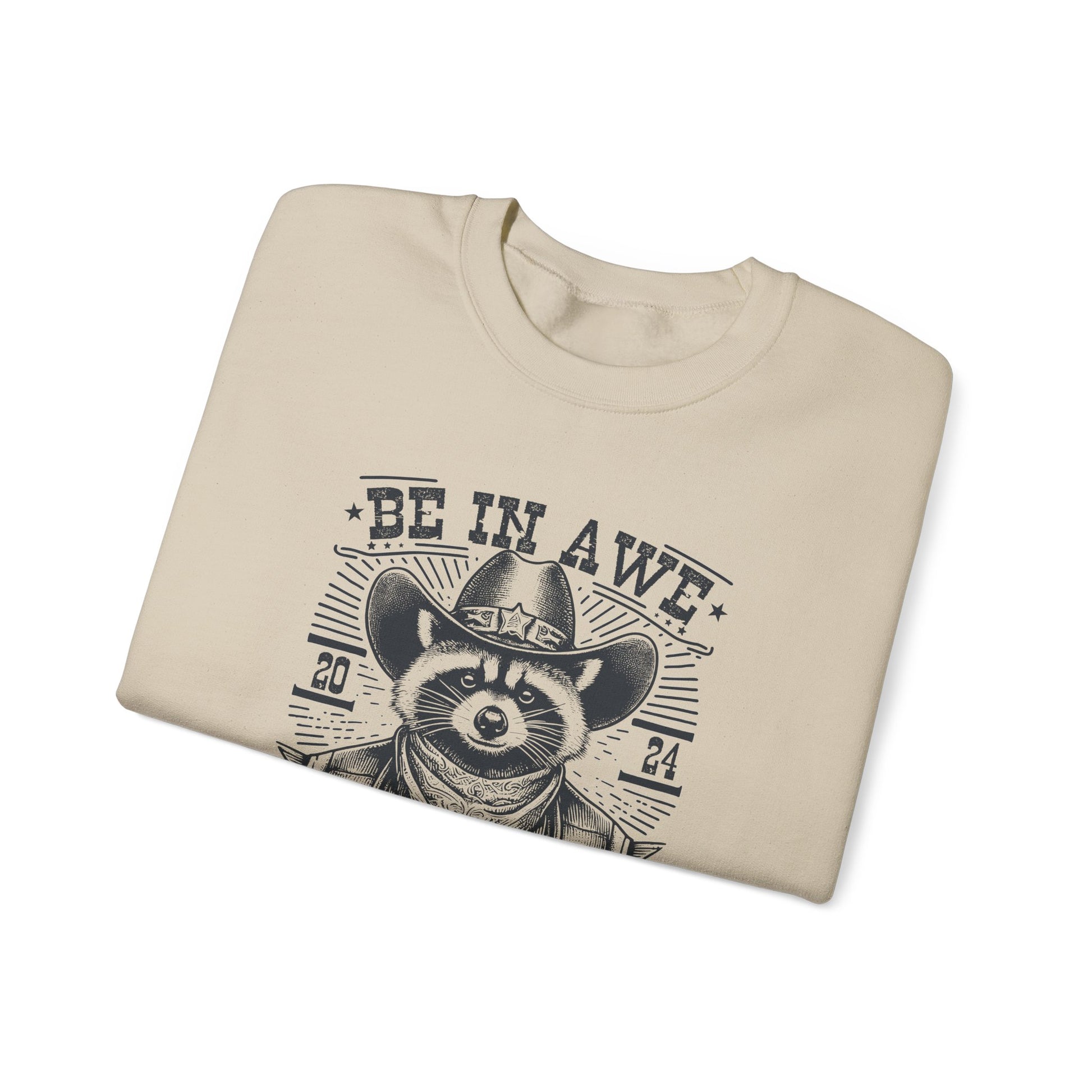Sweatshirt BE IN AWE OF MY 'TISM Western Meme Autism Sweatshirt