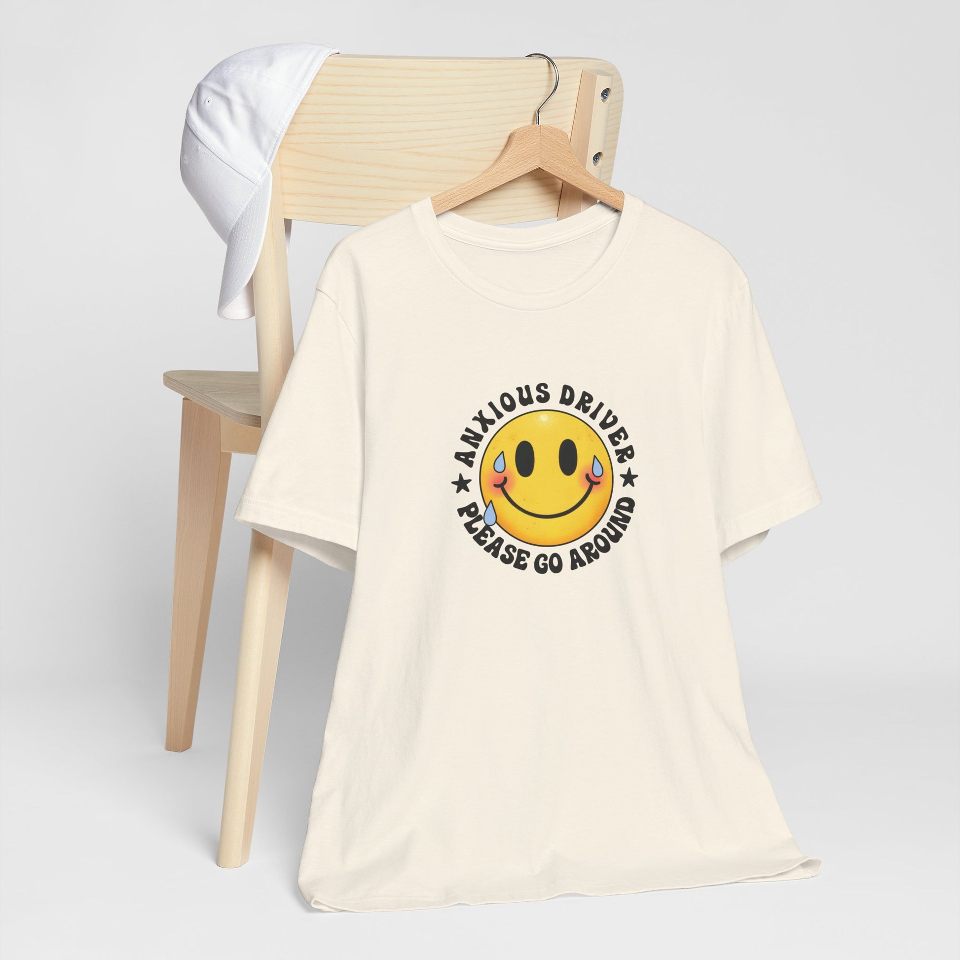 T-Shirt Anxious Driver Please Go Around – Social Anxiety Driving Shirt