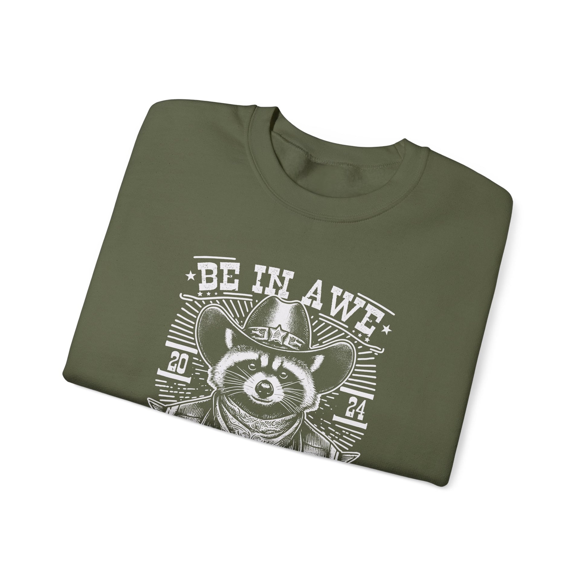 Sweatshirt BE IN AWE OF MY 'TISM Western Meme Autism Sweatshirt