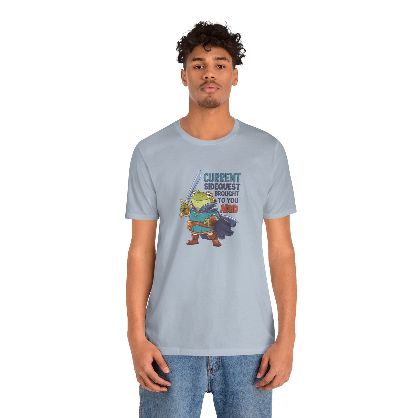 T-Shirt CURRENT SIDEQUEST BROUGHT TO YOU BY ADHD - ADHD T Shirt Funny