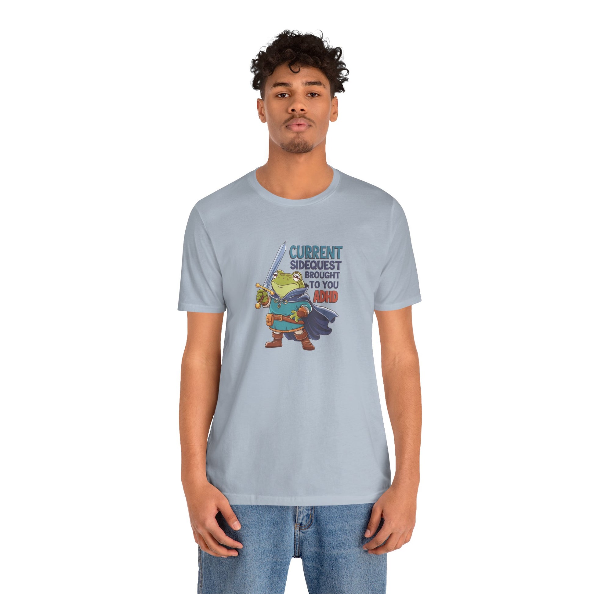 T-Shirt CURRENT SIDEQUEST BROUGHT TO YOU BY ADHD - ADHD T Shirt Funny