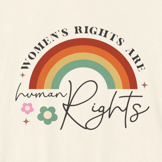 T-Shirt Women’s Equality Tee – Women’s Rights Are Human Rights Shirt