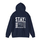 Stay, You Matter – Mental Health Matters Hoodie With Back Print