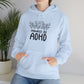 POWERED BY ADHD – Floral Minimalist ADHD Hoodie for Awareness