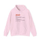 ADHD (Noun) Definition – Funny ADHD Hoodie with Positive Traits