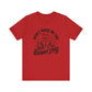 Red Easter Fitness Shirt – Bunny Gains No Days Off Unisex Tee