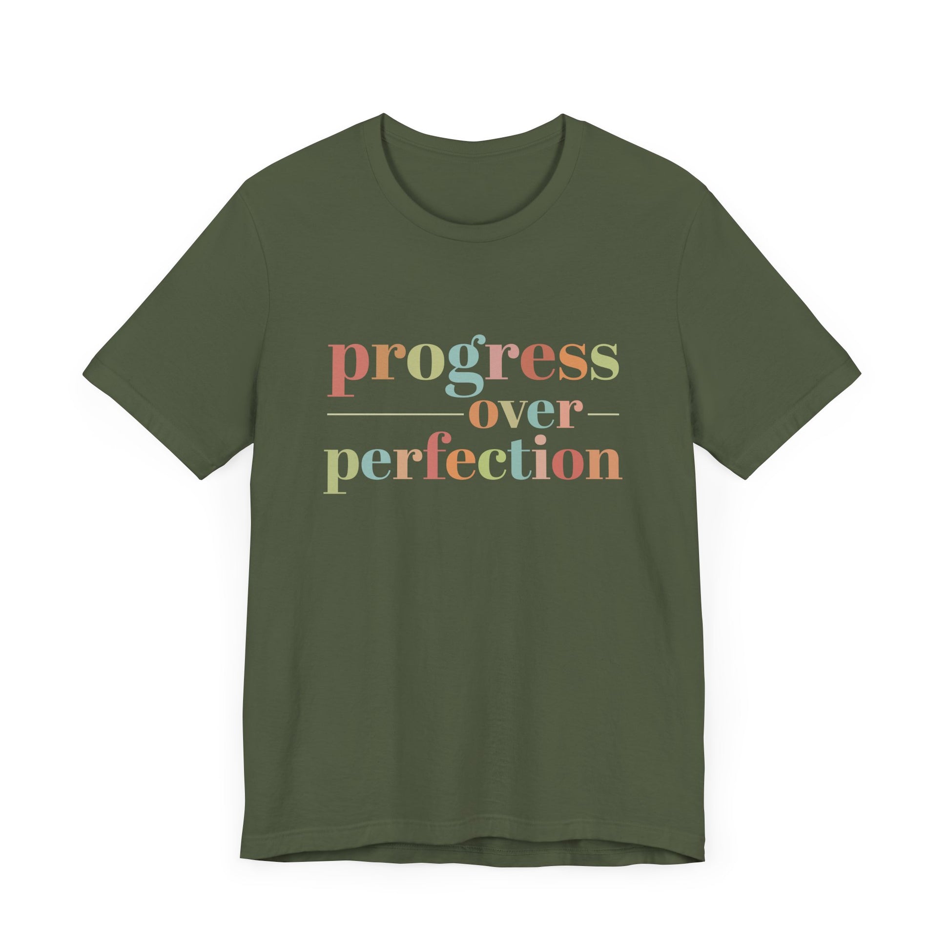 Progress Over Perfection Shirt – Growth Mindset Shirt