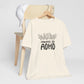 T-Shirt POWERED BY ADHD – Floral ADHD T Shirt for Teens & Adults