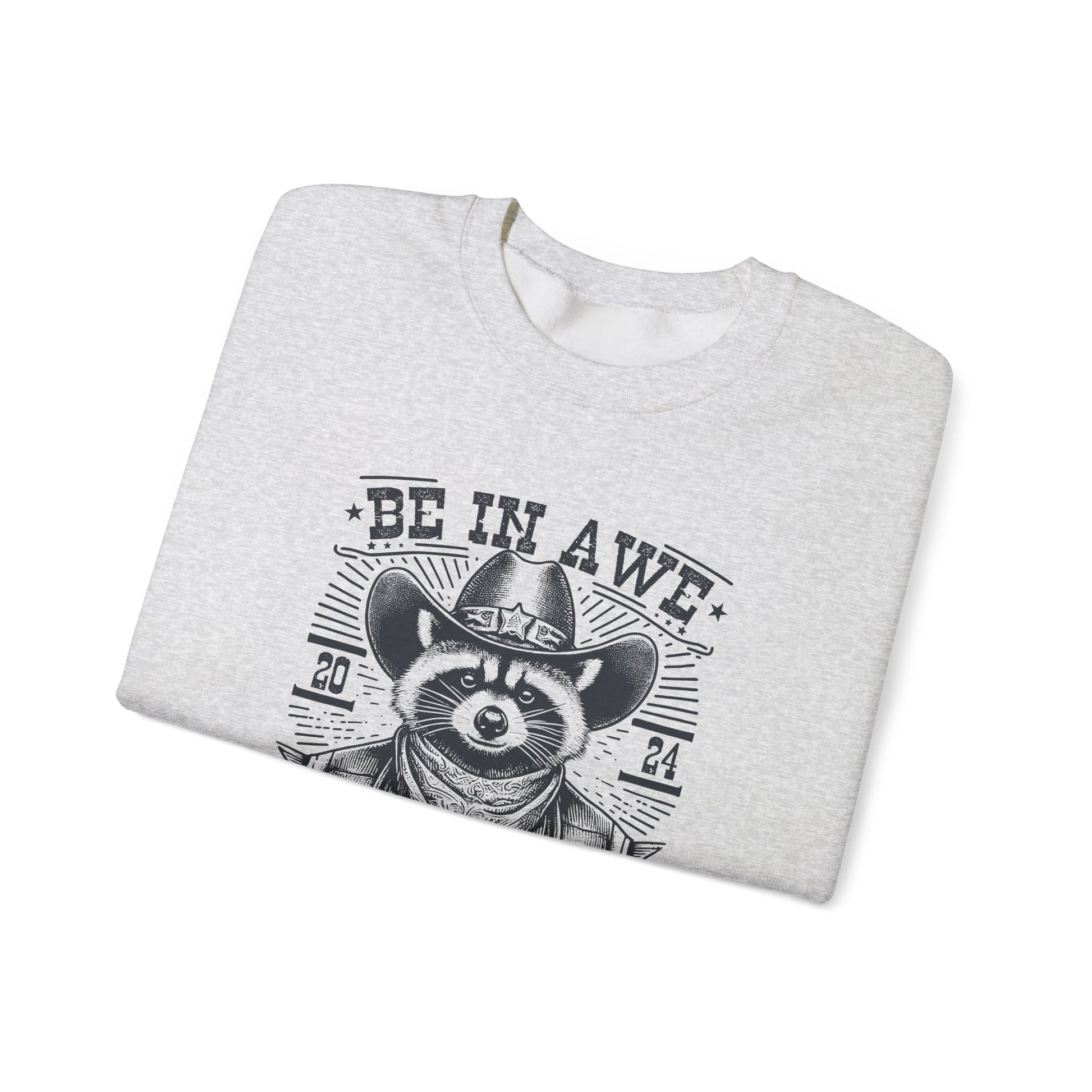 Sweatshirt BE IN AWE OF MY 'TISM Western Meme Autism Sweatshirt