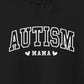 Hoodie AUTISM MAMA Hoodie – Collegiate-Inspired Supportive Mom Design