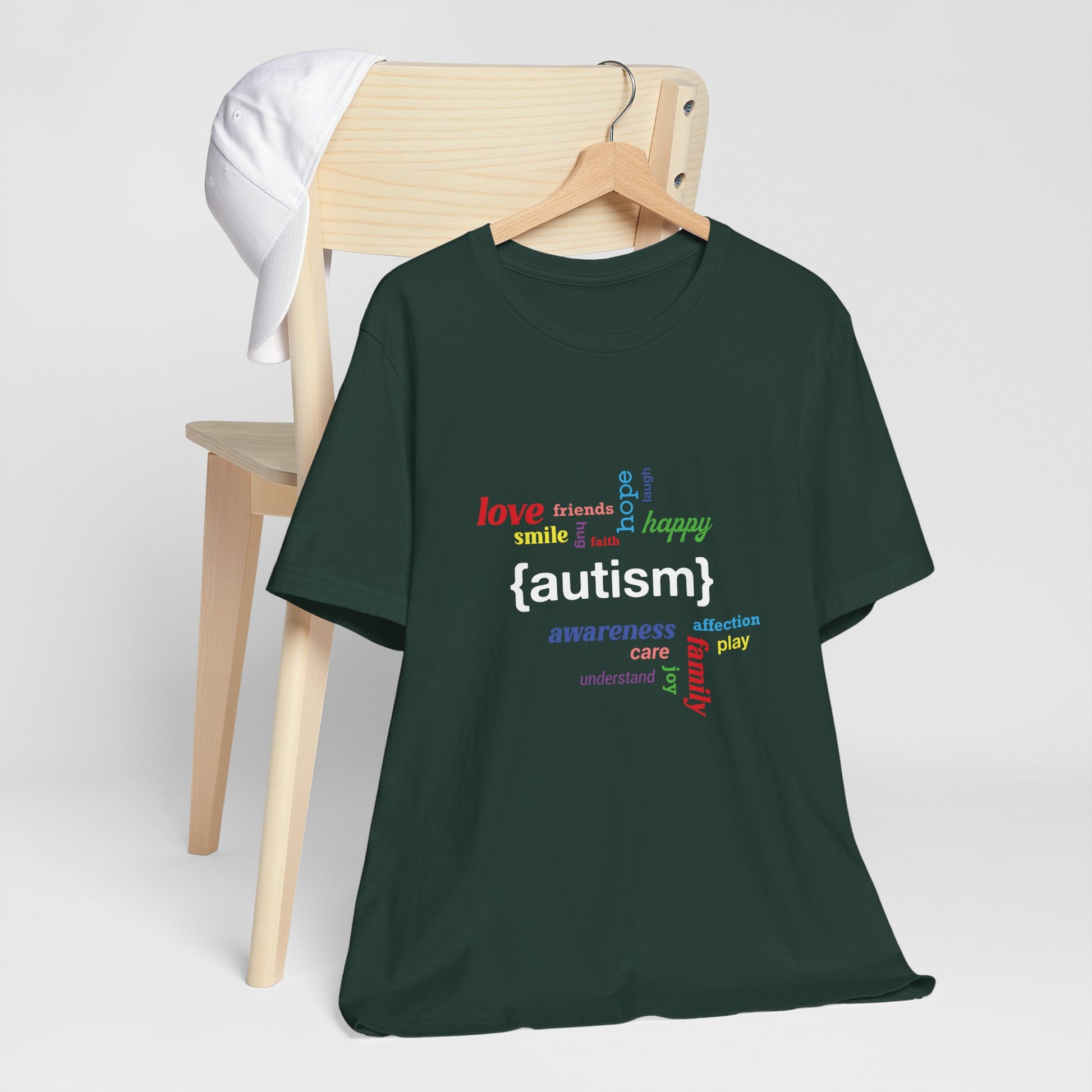 T-Shirt Love Friends Hug Faith Awareness [Autism] Subtle Autism T Shirt