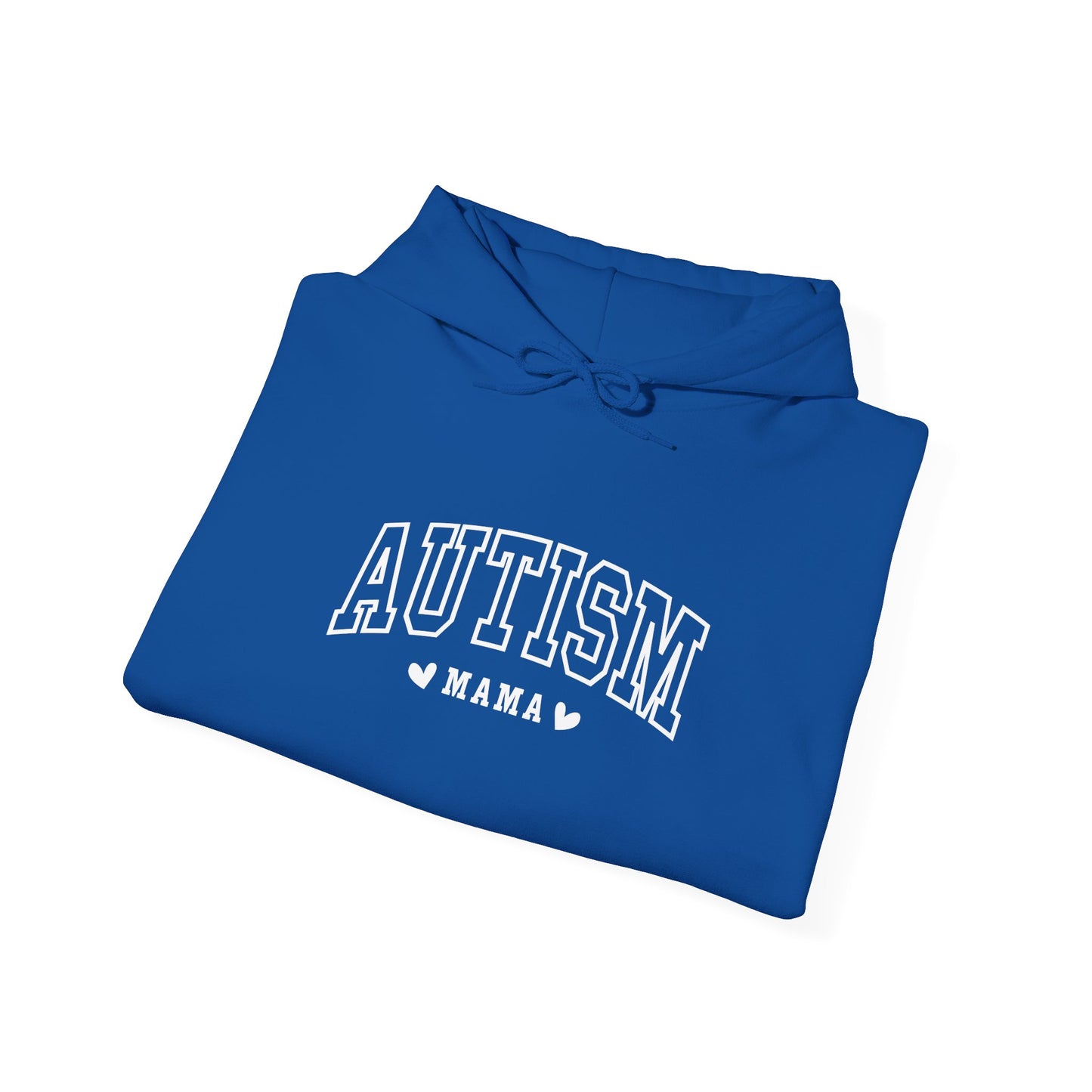 Hoodie AUTISM MAMA Hoodie – Collegiate-Inspired Supportive Mom Design