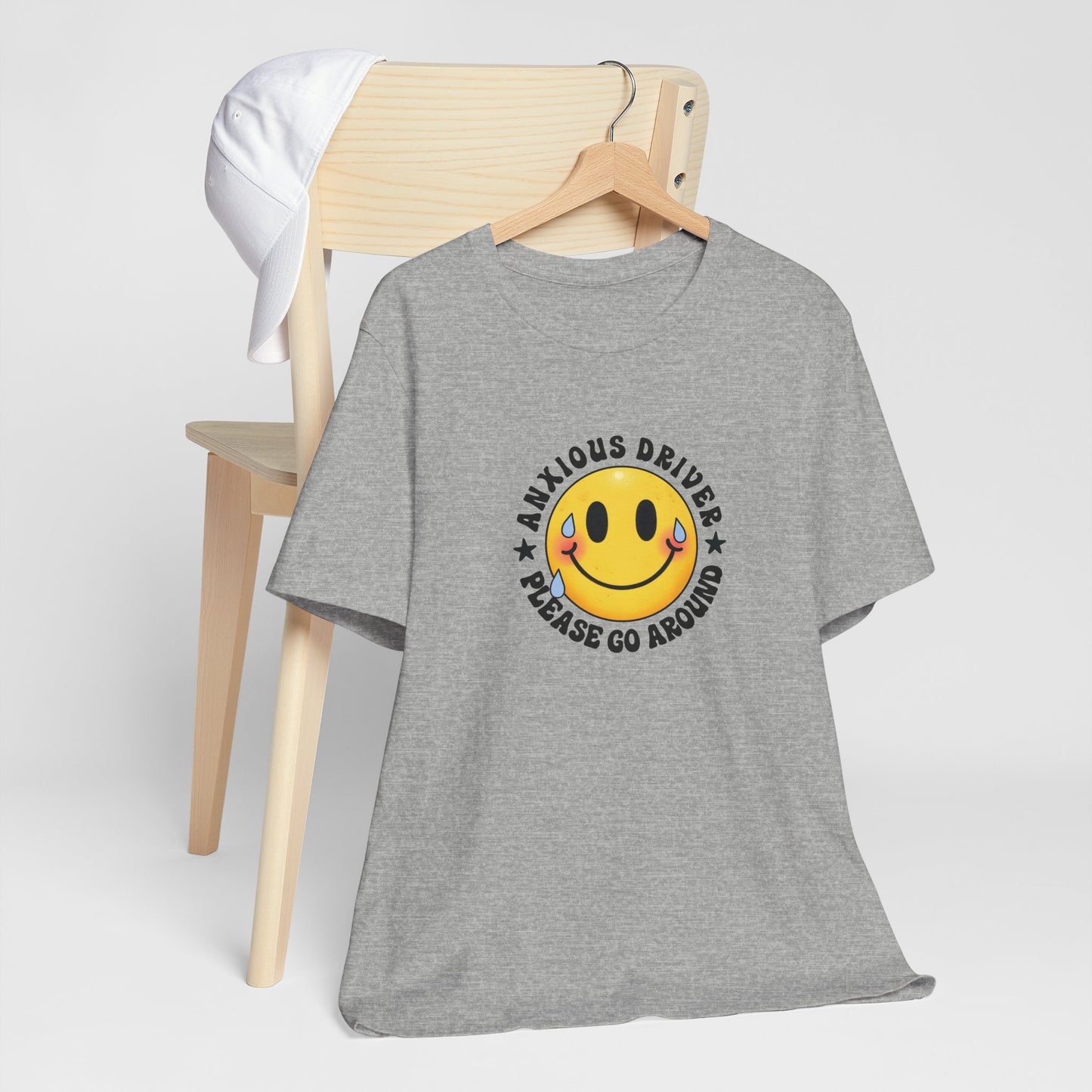 T-Shirt Anxious Driver Please Go Around – Social Anxiety Driving Shirt