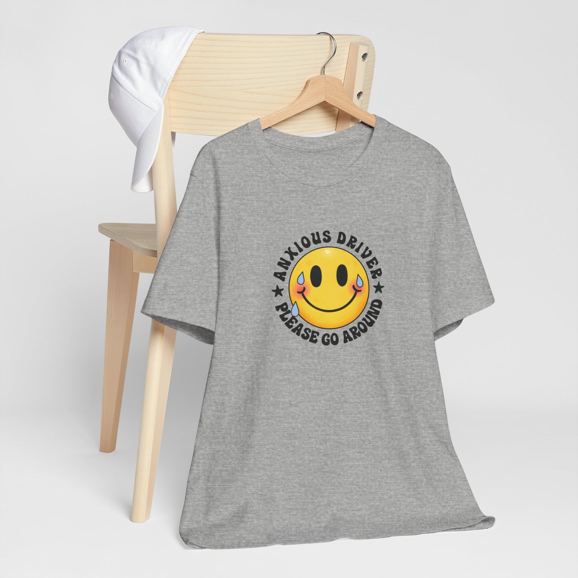 T-Shirt Anxious Driver Please Go Around – Social Anxiety Driving Shirt