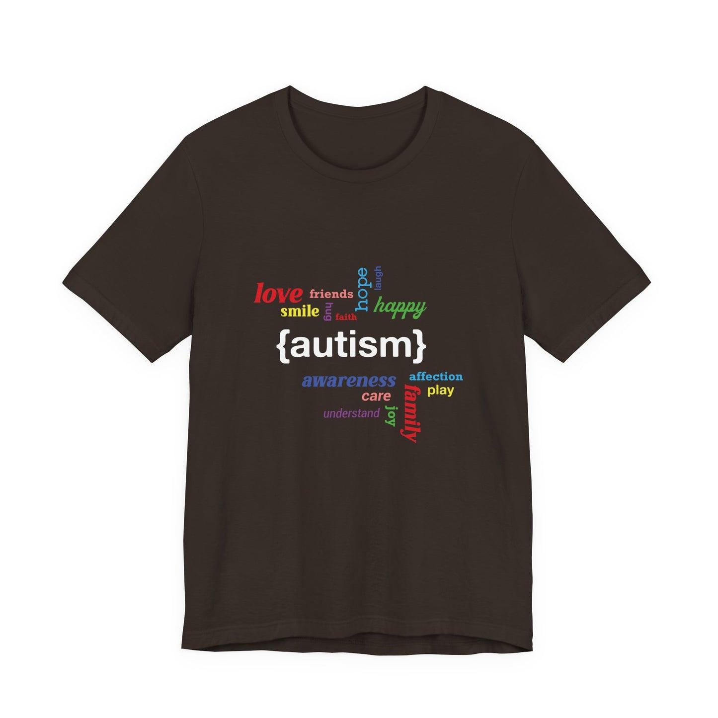 T-Shirt Love Friends Hug Faith Awareness [Autism] Subtle Autism T Shirt