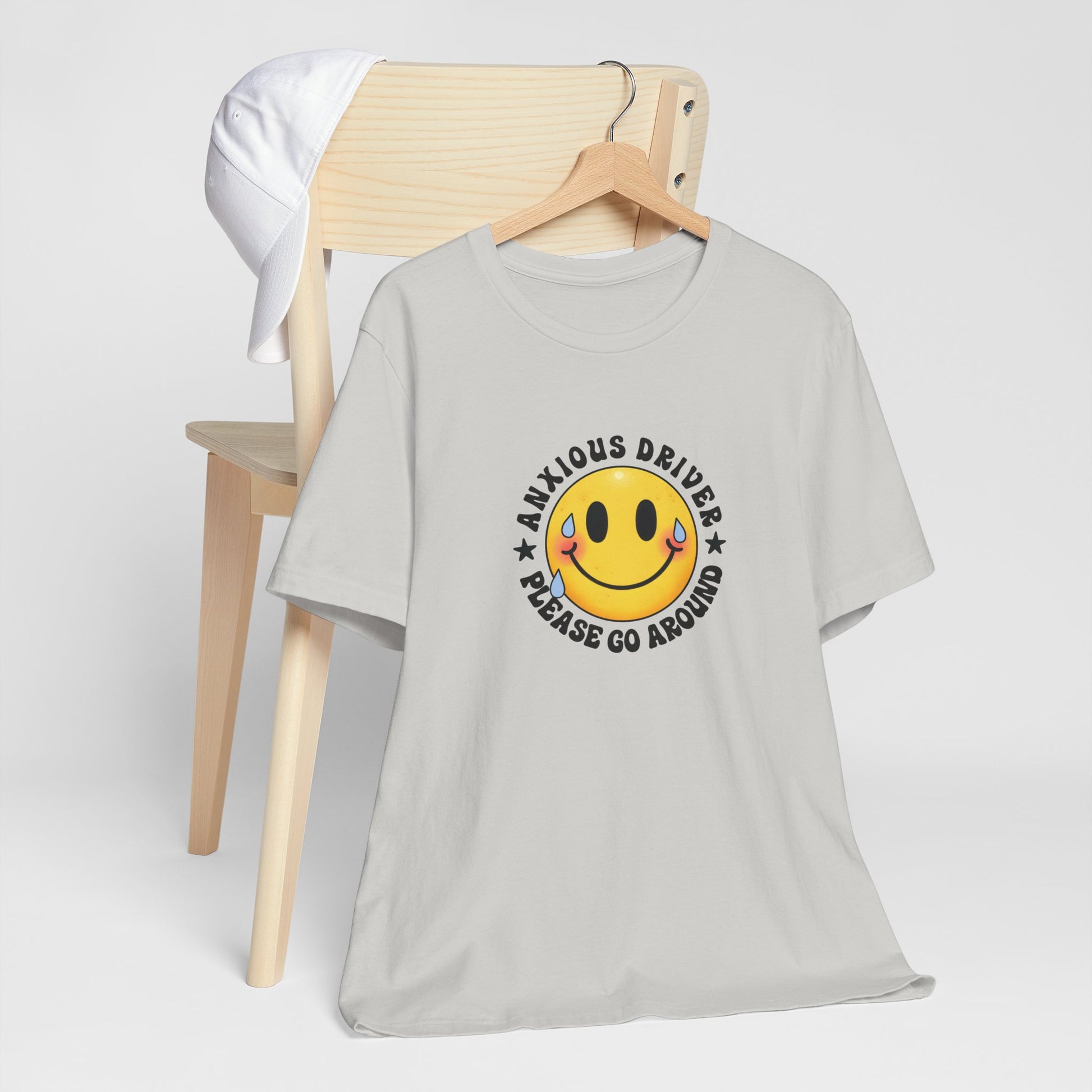 T-Shirt Anxious Driver Please Go Around – Social Anxiety Driving Shirt