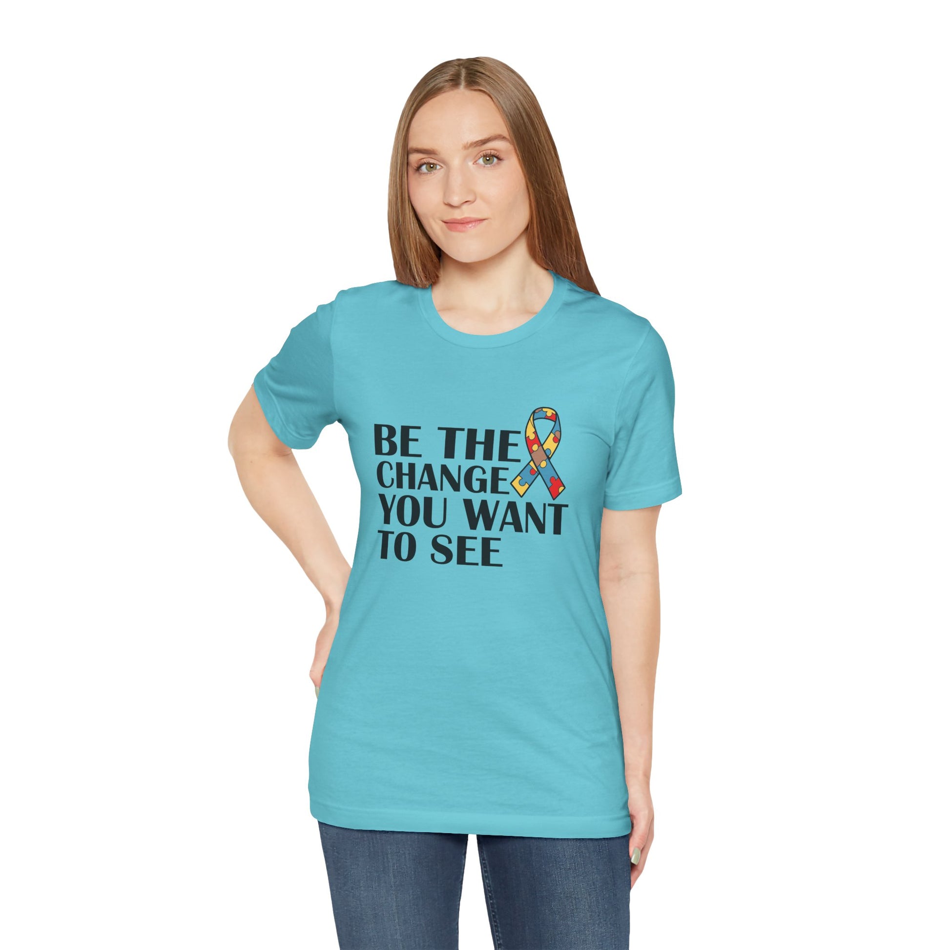 Inspirational Quotes Shirt – Be the Change You Want to See