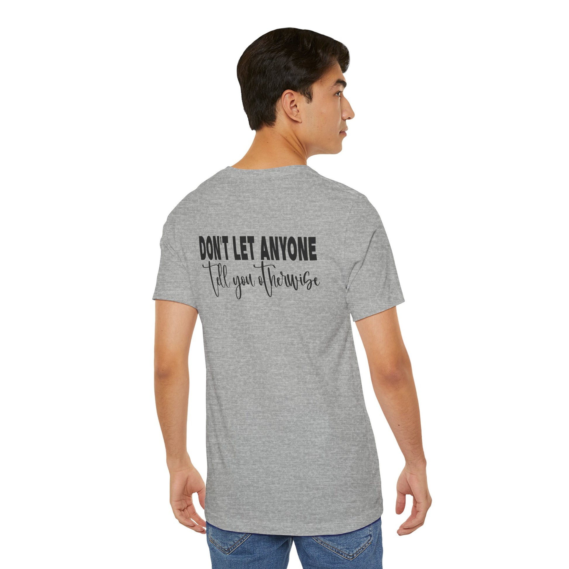 You Are Enough – Athletic Heather You Are Enough Shirt for Mental Health Support