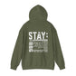 Stay, You Matter – Mental Health Matters Hoodie With Back Print