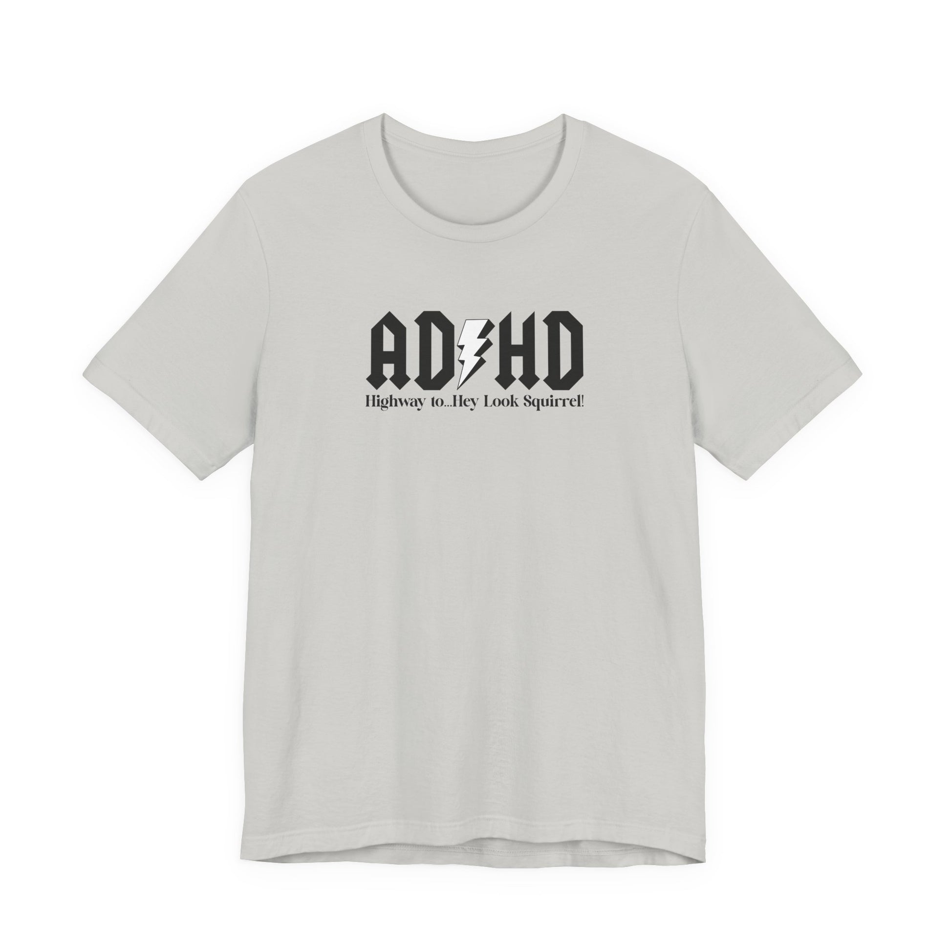 T-Shirt Highway to ADHD Funny T-Shirt – Gothic Pop Culture Graphic Tee
