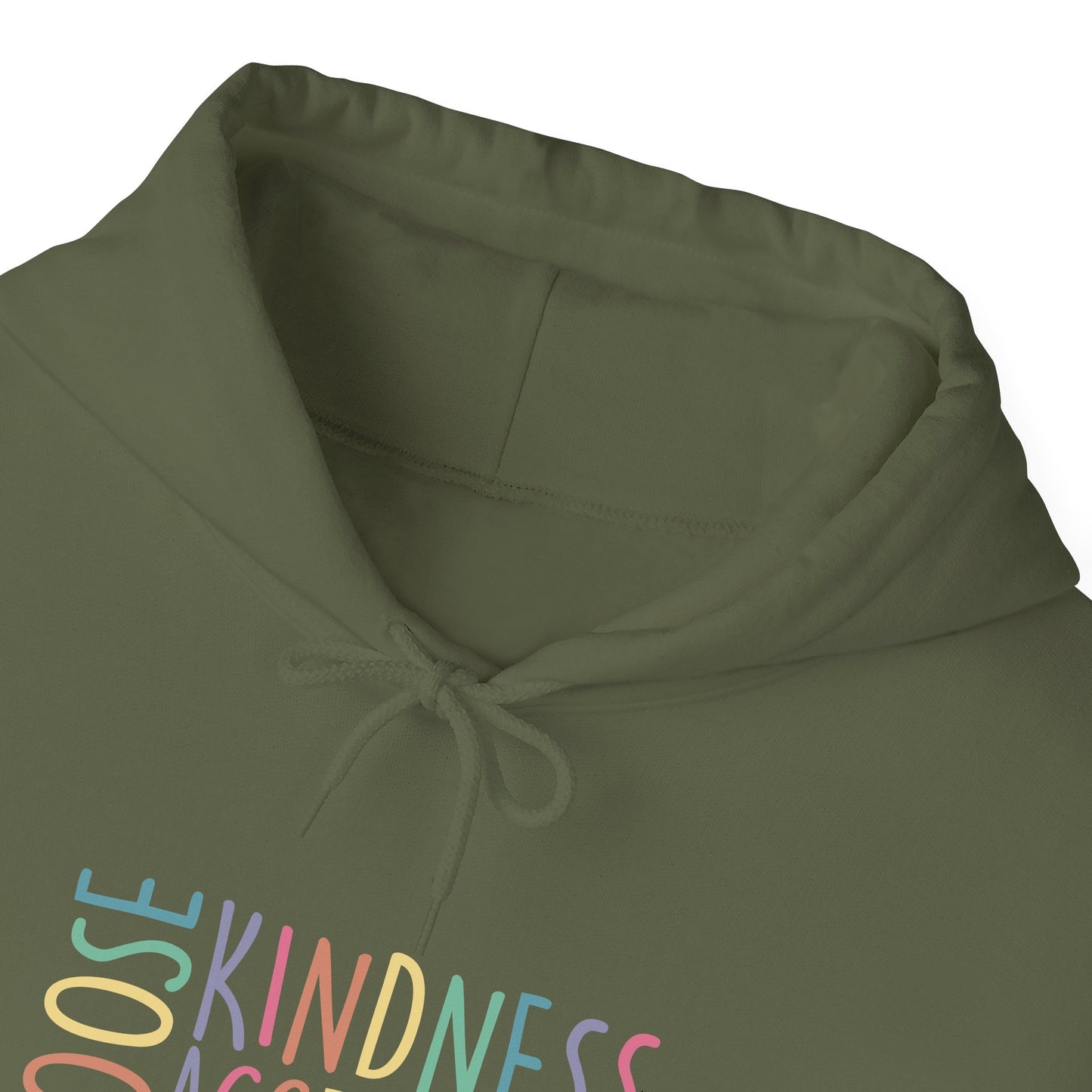 CHOOSE KINDNESS Hoodie – Colorful Inclusion & Acceptance Design