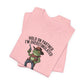 T-Shirt HOLD ON PARTNER I'M OVERSTIMULATED – Funny ADHD T-shirt