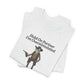 T-Shirt Hold On Partner T-Shirt – Funny ADHD T-Shirt with Cowboy Frog