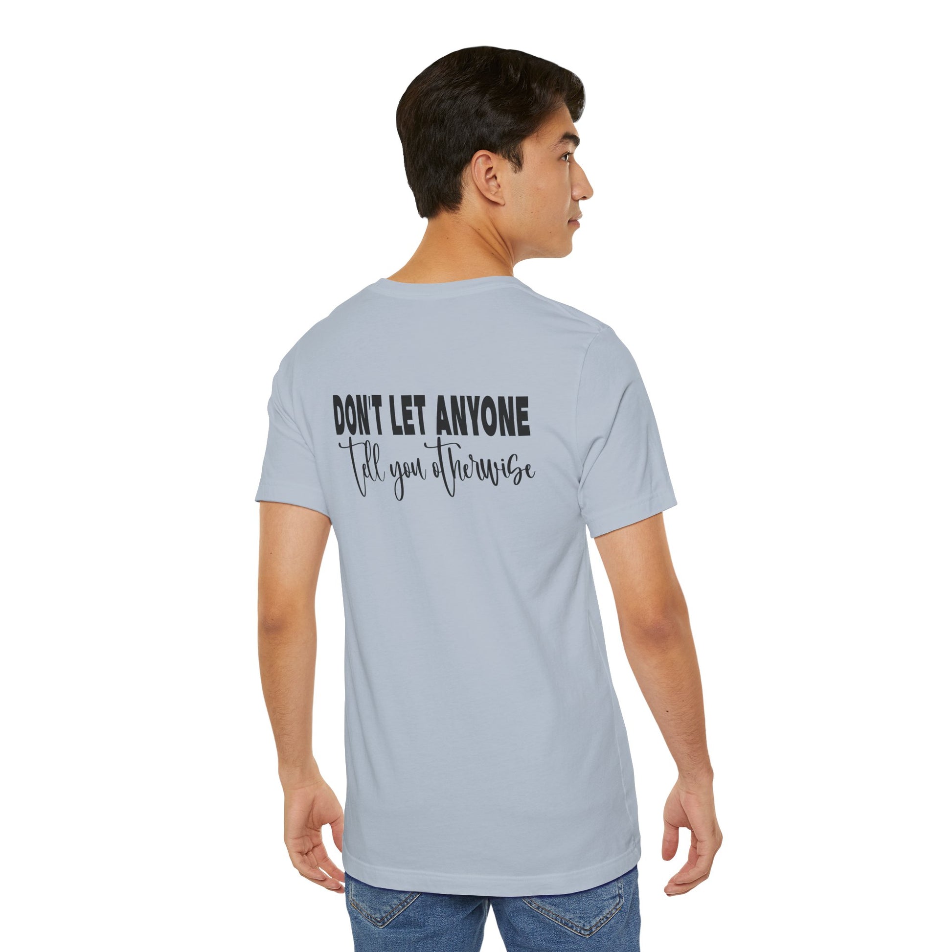 You Are Enough – Light Blue You Are Enough Shirt for Mental Health Support