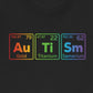 T-Shirt Au Ti Sm AUTISM | Subtle Periodic Autism Awareness T‑Shirt