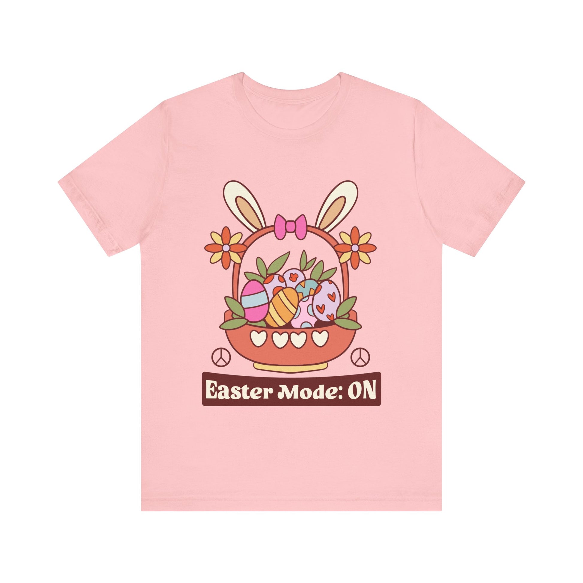 Pink Easter Mode: ON Easter Shirt | Funny & Trendy Women's Easter Tee